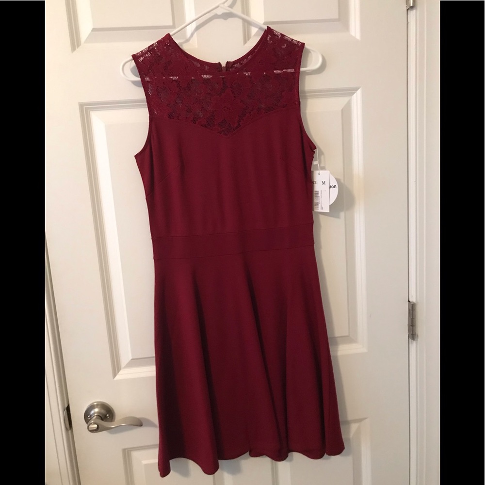 Red dress